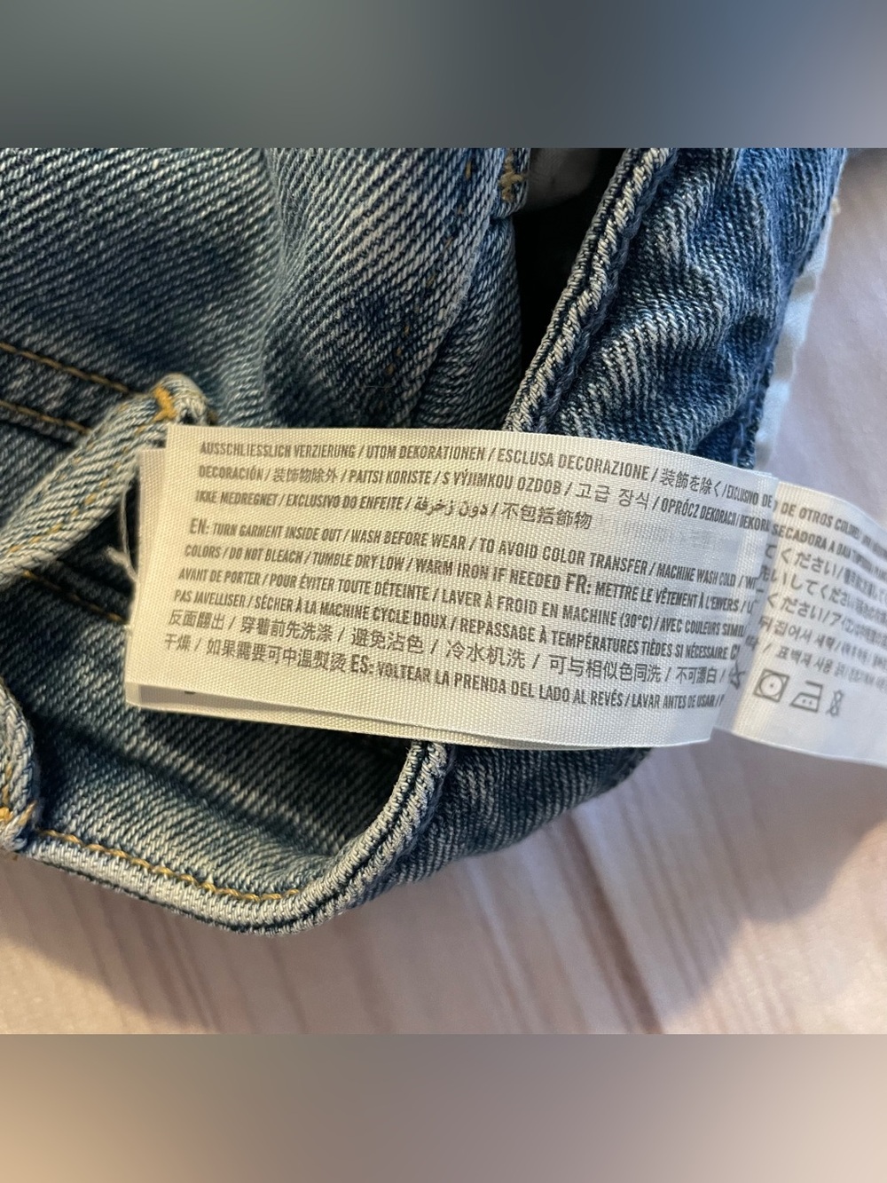 Hollister Ultra High Rise Dad Jeans Women’s Plus Size Curvy 21R 35W Blue Stretch - Picture 11 of 11